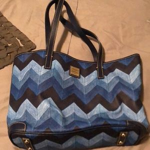 Dooney and Bourke blue purse